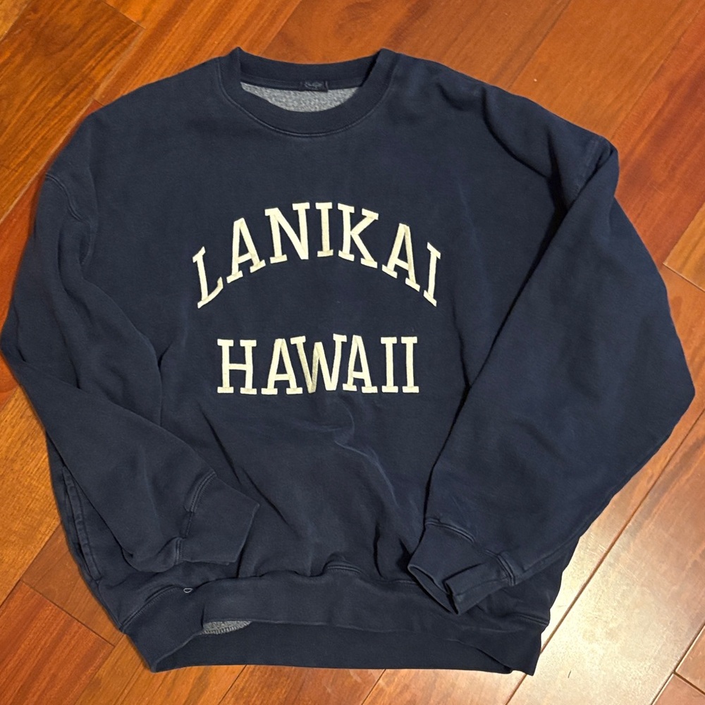 Brandy Melville Navy Crewneck Sweater